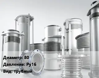 Компенсатор 80 Ру16 трубный